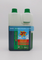 OLIO MISCELA MOTORI 2 TEMPI DA 1 LT PER BENZINA VERDE PAPILLON