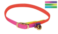 COLLARE GATTO NYLON ELASTICO CON CAMPANELLO